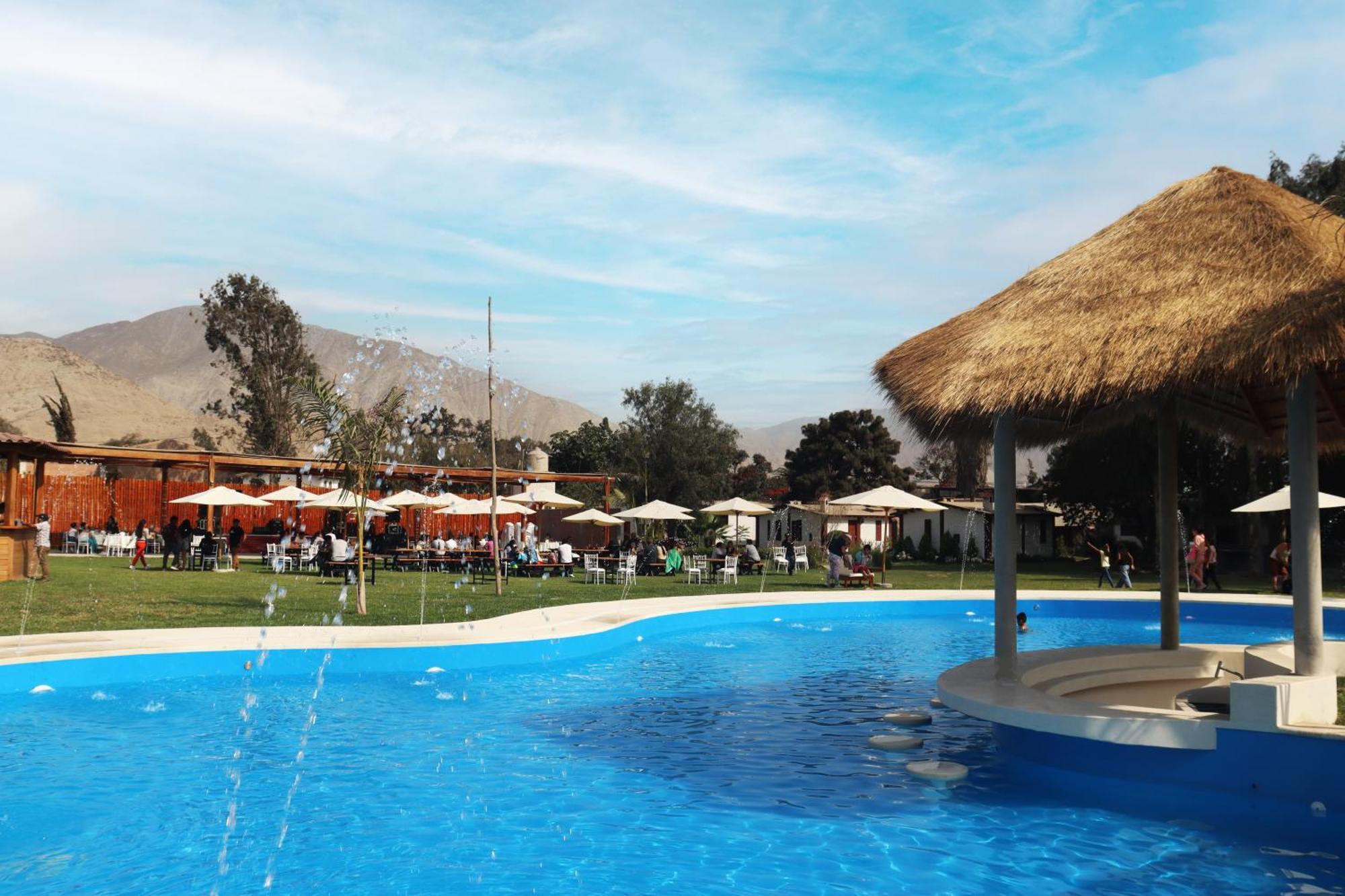Los Andes - Restaurant & Bungalows Cieneguilla Exteriér fotografie