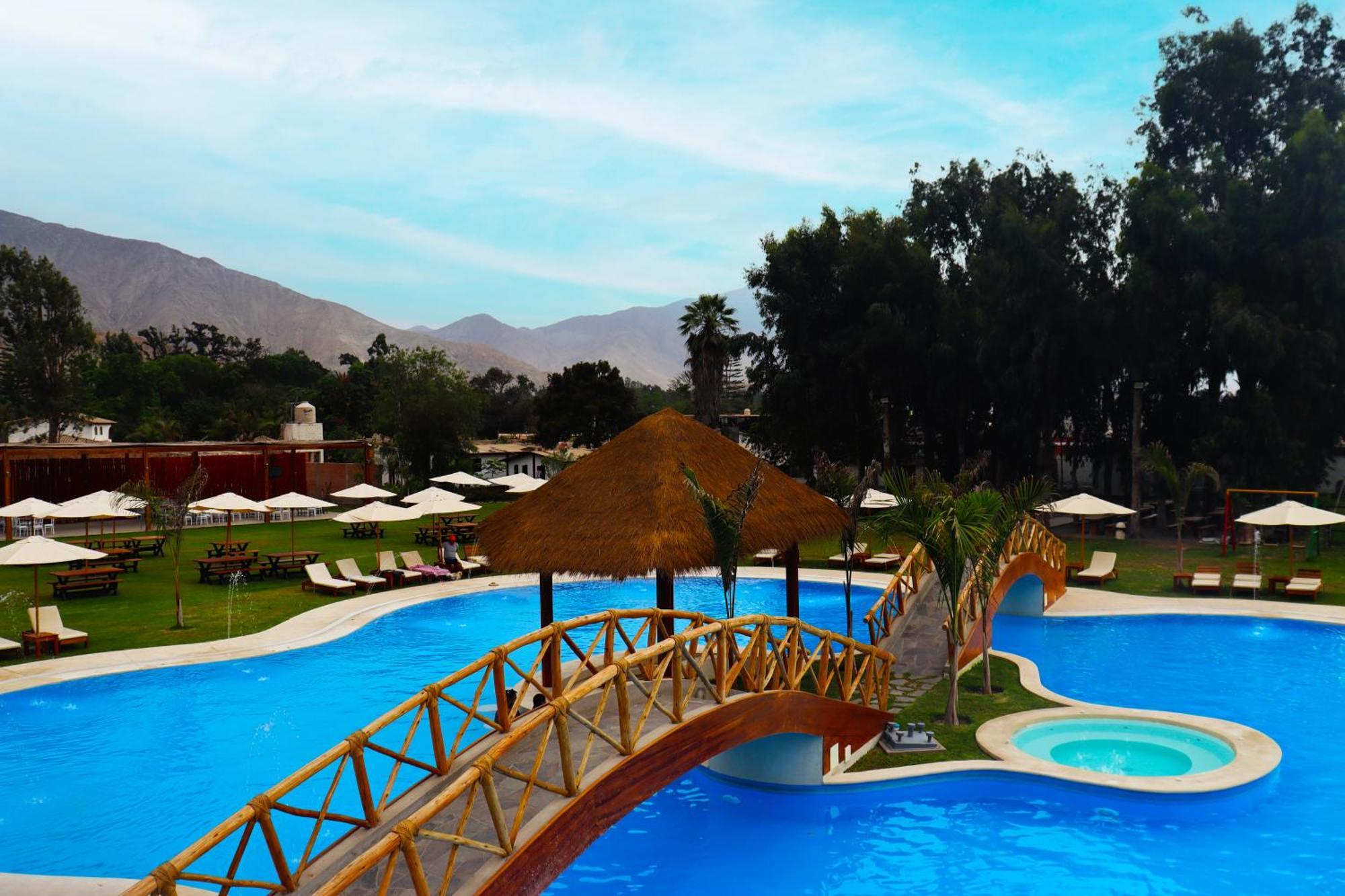 Los Andes - Restaurant & Bungalows Cieneguilla Exteriér fotografie