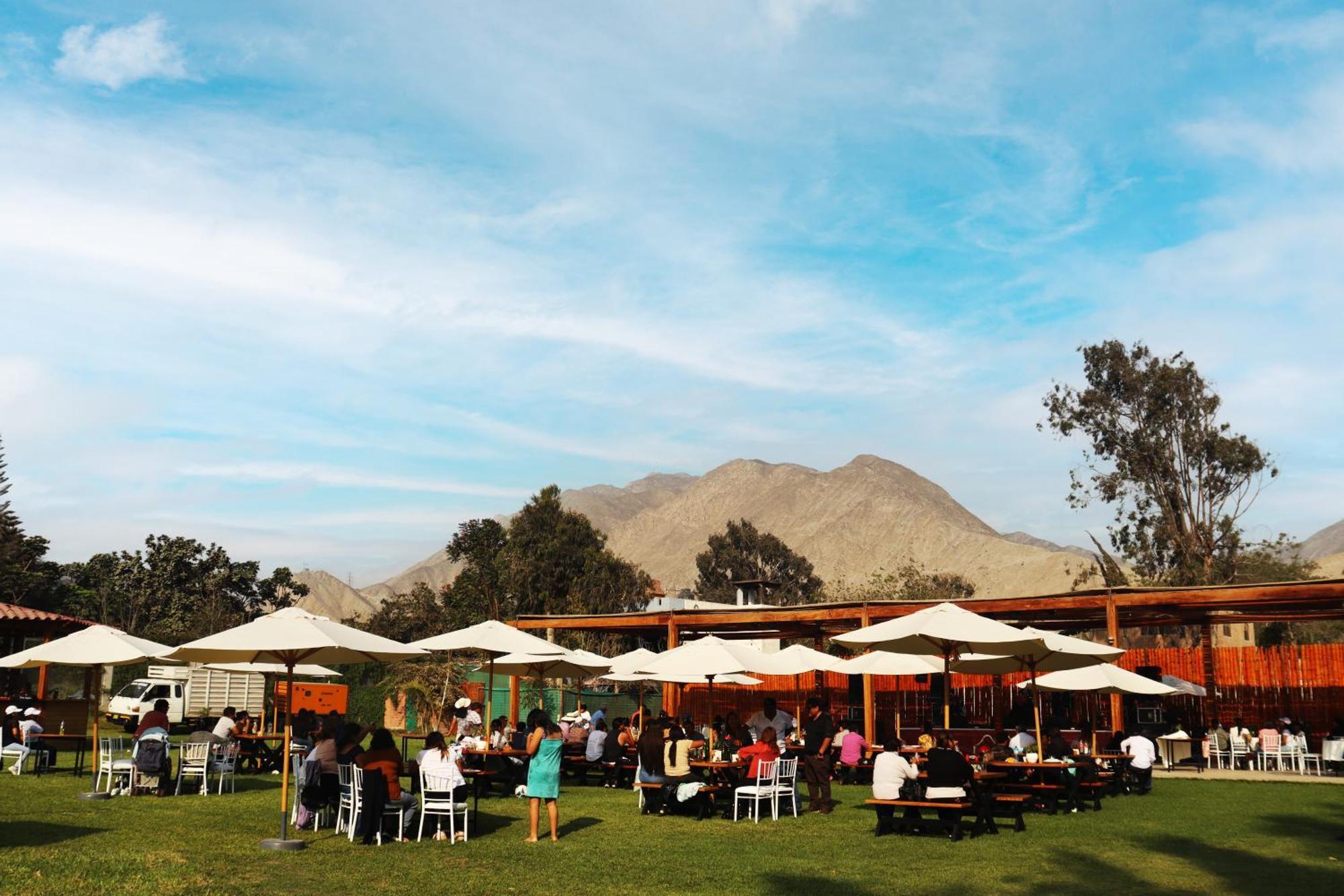 Los Andes - Restaurant & Bungalows Cieneguilla Exteriér fotografie